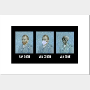 vincent van cough Posters and Art